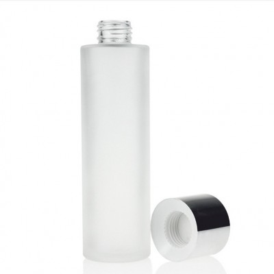 cosmetic packaging 20ml 30ml 40ml  60ml 80ml 100ml frosted glass bottle 120ml clear lotion bottle empty bottles with inner plug