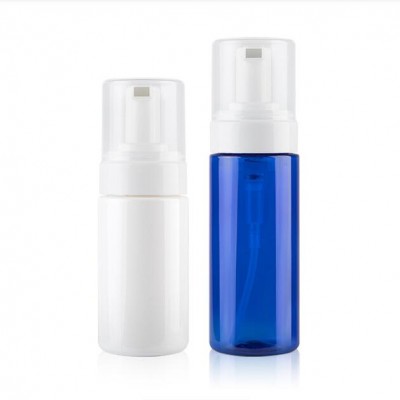 Wholesale  Facial cleanser Hand sanitizer 30ml 50ml 100ml 150ml 200ml clear white PET plastic foam pump bottle