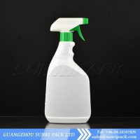 500ml plastic liquid laundry detergent bottle with trigger